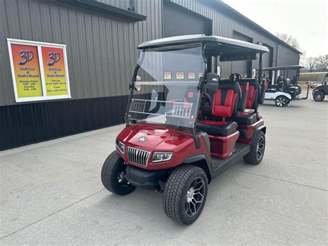 2024 Evolution D5 Ranger 4 Lithium 48v Golf Cart Forward Facing 4 Seater Loaded Street Legal