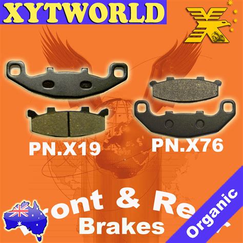 Front Rear Brake Pads For Kawasaki Gpx250 Gpx 250 R Zx250 Zx 250 Ex250