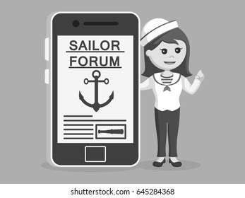 Sexy Blonde Sailor Woman Stock Illustrations Images Vectors Shutterstock
