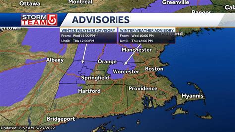 Strong Severe Storms Prompt Warnings For Parts Of Mass