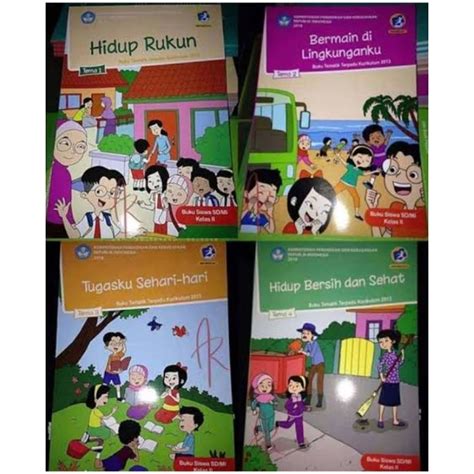 Jual Buku Paket Tematik Terpadu Kelas Tema Semester Diknas