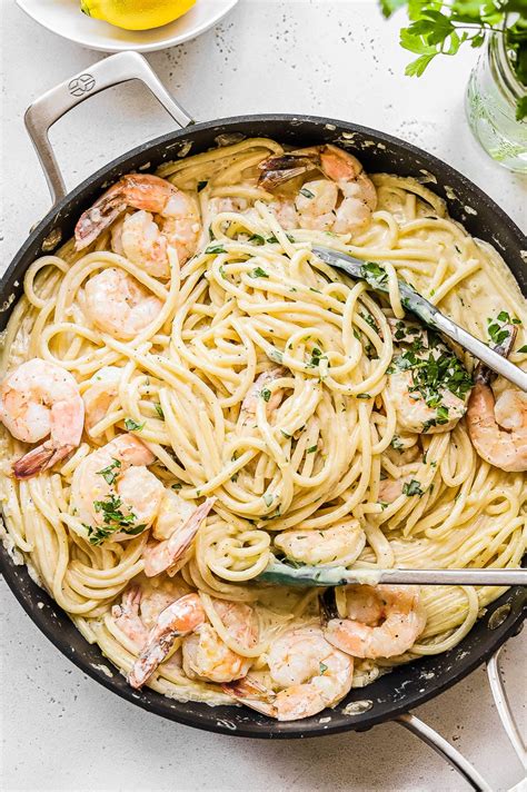 Pasta Al Limone With Shrimp So Much Food