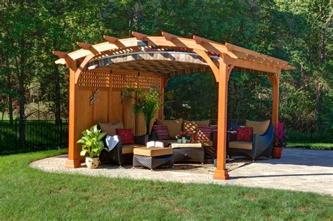 Custom Built Pergolas For Your Backyard Country Lane Gazebos