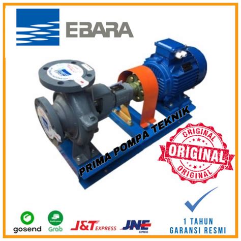 Jual Mesin Pompa Centrifugal Pumpa Ebara X Fsha Motor Kw Rpm