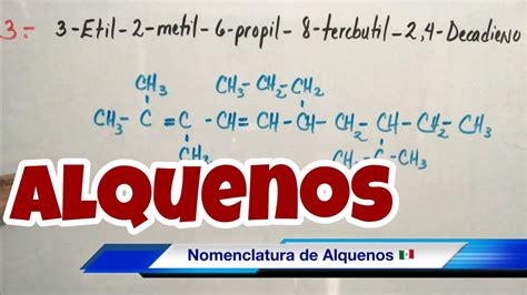 Formula General Alquenos