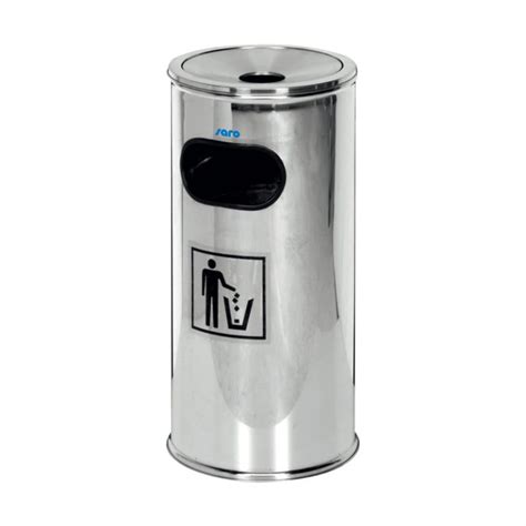 Stainless Steel Wheeled Pedal Waste Bin 100l Saro