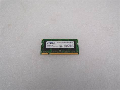 Crucial Ct Ac Memory Module Gb So Dimm Pin Ddr Ii