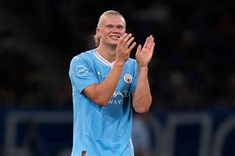 Erling Braut Haaland Martin Ødegaard Live Følg Community Shield