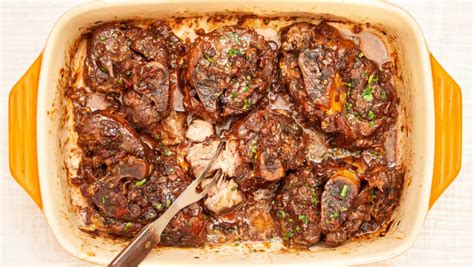 Osso Buco De Porc Bio Sauce Vin Rouge Tomates Et Bacon Qu Becbio