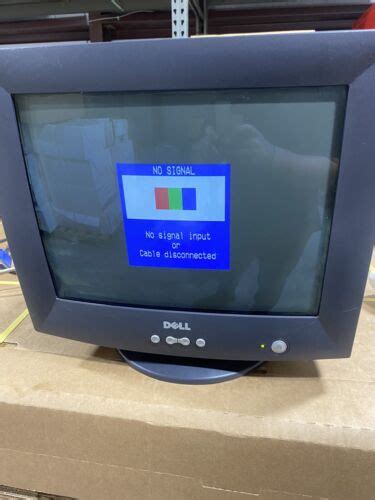 Dell E773c Crt Monitor Retro Gaming 632863332334 Ebay