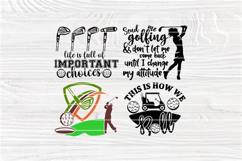 Golf SVG Bundle Golfing Svg Funny Quotes Svg Etsy