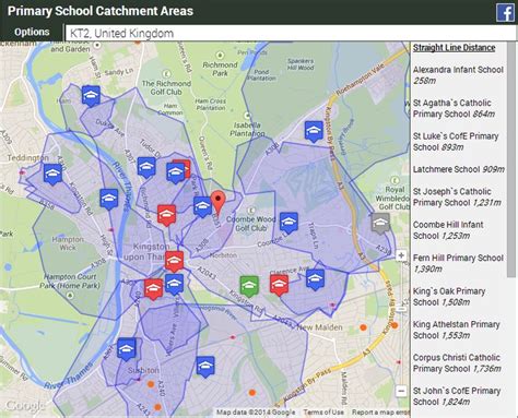 Primary School Catchment Areas