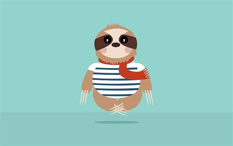 Sloth Background Cute Sloth HD Wallpaper Pxfuel