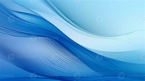 Abstract Background Of Wind Texture On Blue Generative Ai