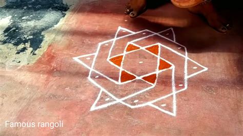 Aavani Madham Star Padi Kolam Daily Rangoli Designs Beginners