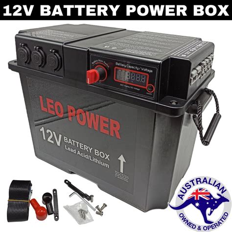 Portable Battery Power Box Lp100 12v Deep Cycle Agm Lithium Power