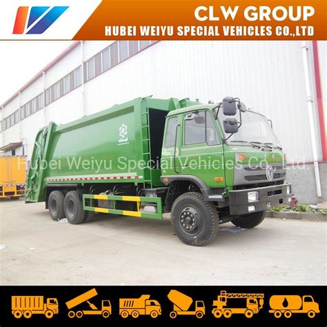 China Factory Dongfeng Chassis Cbm Loaders Trash Truck X