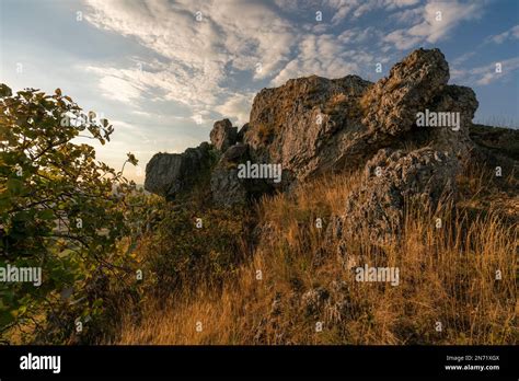 Dolomite Rocks At The Table Mountain Ehrenb Rg Or The Walberlae