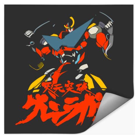 043 Gurren Robot Gurren Lagann Stickers Sold By Christopher Sanchez