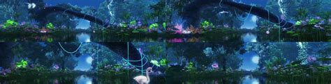 梦幻森林视频素材下载