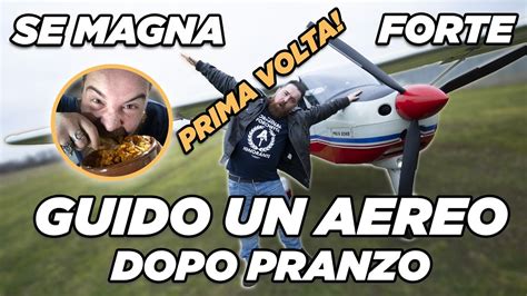 Dopo Un Pranzo Da Volo Ho PILOTATO Veramente UN AEREO YouTube