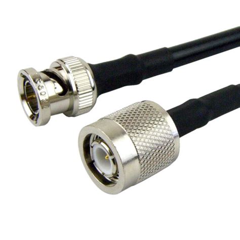 Tnc Male To Bnc Male Cable Rg Coax