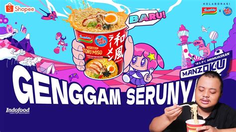 BARU INDOMIE X POP MIE RASA TORI MISO RAMEN YouTube