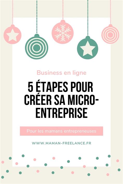 Comment Cr Er Une Micro Entreprise En Tapes Cr Er Une Micro