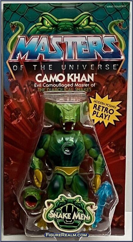 Camo Khan Masters Of The Universe Origins Exclusives Mattel