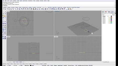 Rhino Tutorial 4 Surfaces YouTube