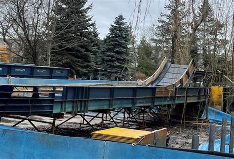 Adventure Falls Log Flume Ride At Adventureland Is No More