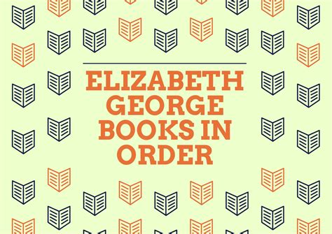 Elizabeth George Books In Order List Discountbiblebook