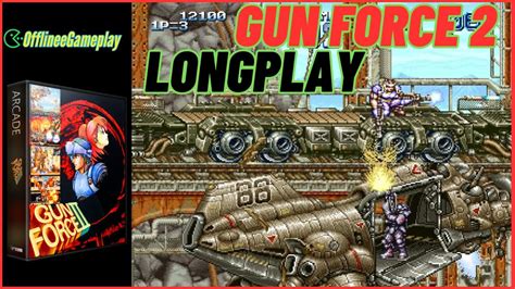 Gun Force Arcade Longplay Youtube