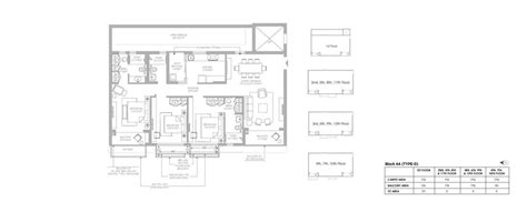 2 And 3 Bhk Apartment Floor Plan In 2021