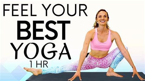 Beginners Yoga Flexibility Build Strength And Burn Calories 1 Hour With Chelsey Jones Youtube