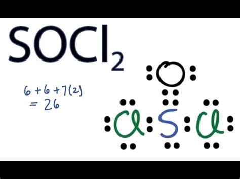 So2cl2 Lewis Structure