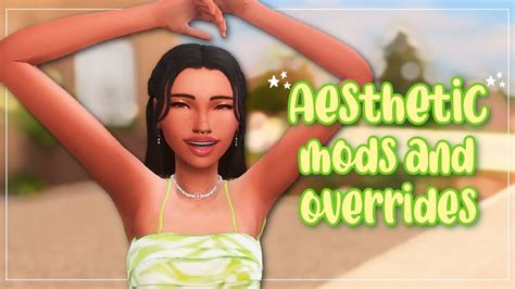 Sims Aesthetic Mods And Overrides With Links Prettier Game And