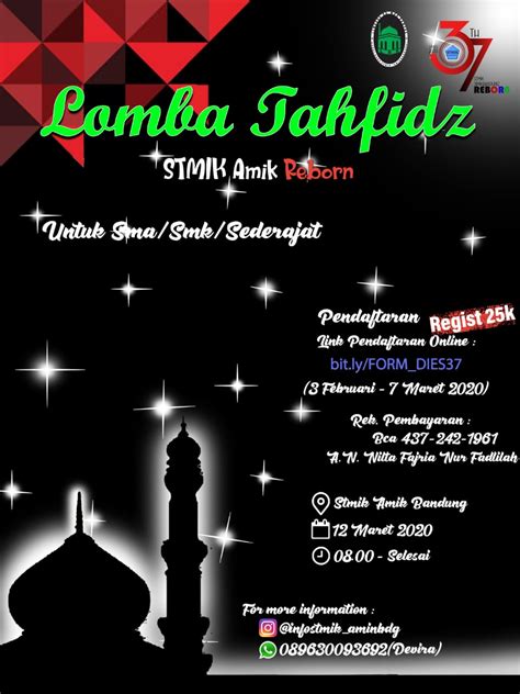 Lomba Tahfidz 2020 Ukm Nurul Huda Stmik Amikbandung” Stmik Amikbandung