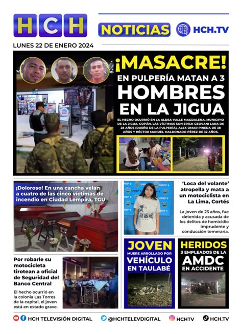 Portada Hch De Enero De Hch Tv