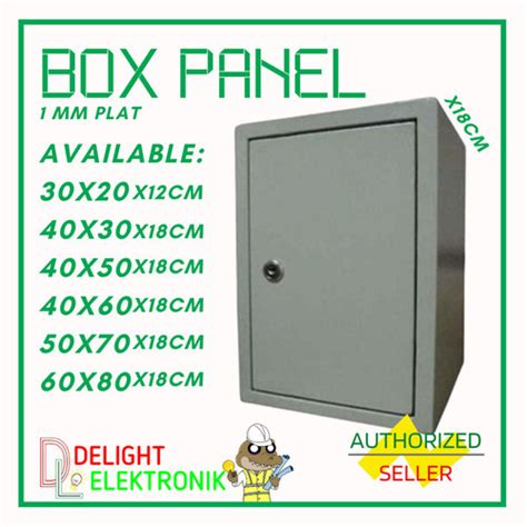 Jual BOX PANEL INDOOR 40x30 40x50 40x60 50x70 60x80 1mm PLATE 40x50