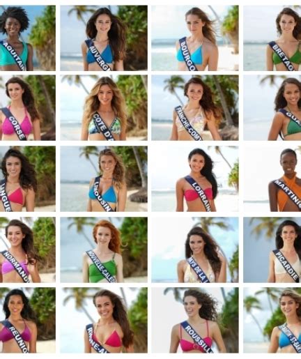 Photos Officielles Maillot De Bain Miss France L Univers Des Miss