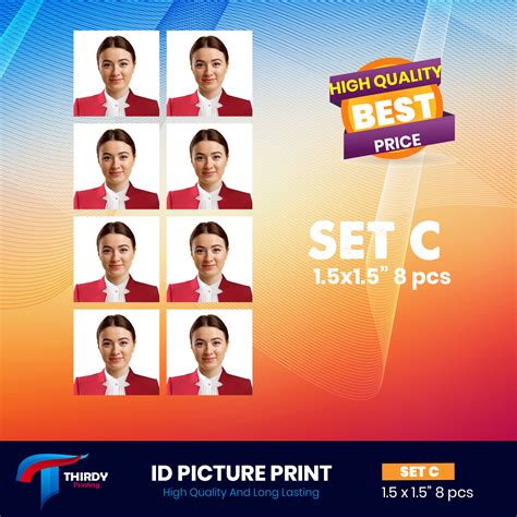 Id Picture Printing 1x1 1 5 2x2 And Passport Size Lazada Ph