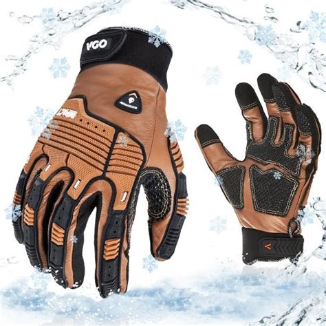 Gants D Hiver 20 Gants De Sécurité Résistants Doublure Thinsulate 3M