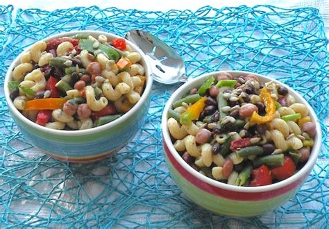 Three Bean Pasta Salad