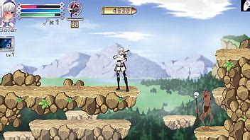 Woman With Silver Hair Is Fucked On The Ass In The Ruins By Monsters With Erect Penis Hentai P