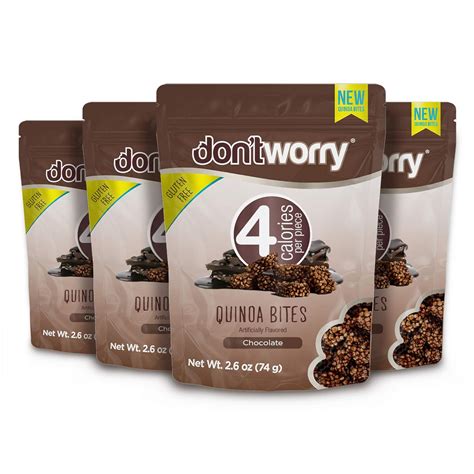 Dontworry Bocadillos De Quinua De Chocolate Paquete De Bocadillos