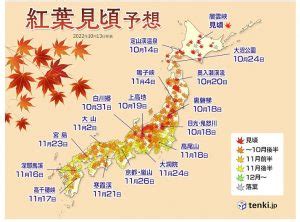 Otoño en Japón Fechas y Dónde Ver Momiji 2023