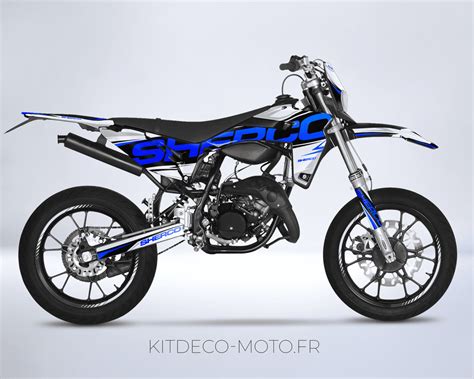 Kit D Co Sherco Sm Fusion Bleu Kitdeco Moto Fr