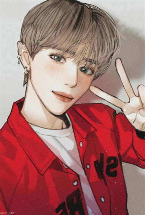 Choi Beomgyu Fan Art Kpop Fanart Kawaii Anime