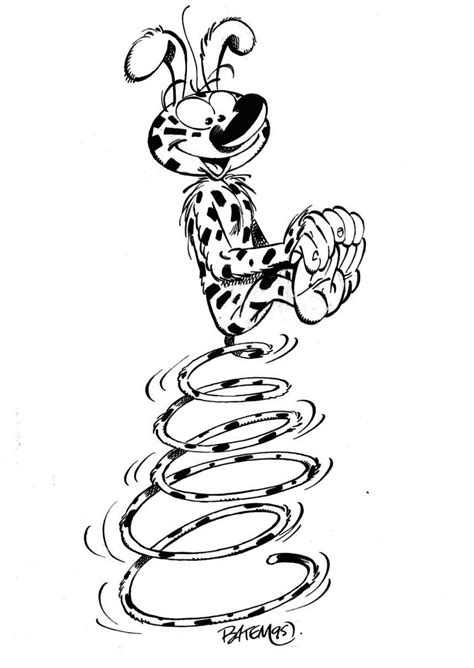 Coloriages De Marsupilami Coloringpagesonly